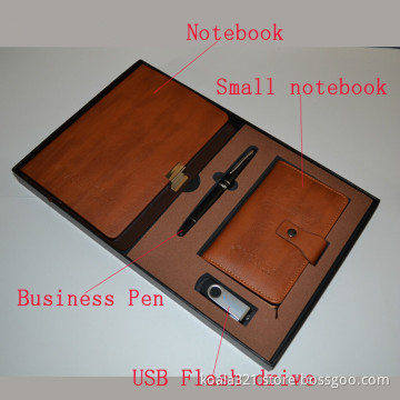 High Quality Promotional Business Gift Set with notebooks/pen/usb